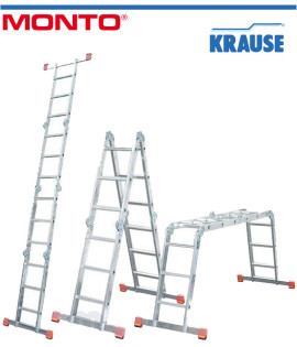 Сгъваема многофункционална стълба KRAUSE MONTO 4x3 цена
